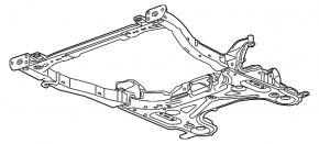 Front subframe Buick Encore 13-16