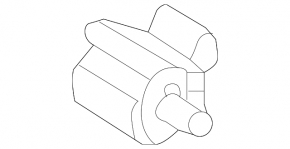 Ambient air temperature sensor Hyundai Ioniq 17-22