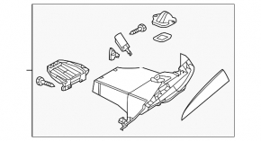 Glove box, glove compartment Mazda3 MPS 09-11