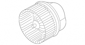 Ford Focus mk3 11-18 heater fan motor