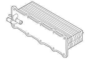 Intercooler heat exchanger VW Jetta 11-18 USA 1.4T, 1.4T hybrid