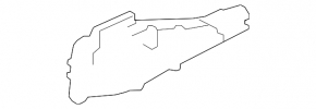 Chevrolet Volt 16- rear right door handle mechanism