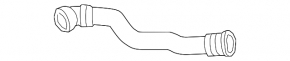 Lower cooling hose BMW 5 G30 17-20 2.0T, 530e hybrid
