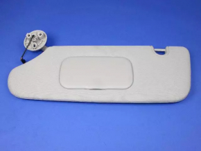 Left visor Dodge Grand Caravan 11-20 gray, dry cleanable, without hook