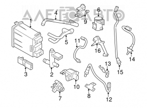 Rear Lambda Probe 1 for Nissan Murano Z51 09-14