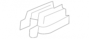 Rear left engine mount Volvo XC60 22-25