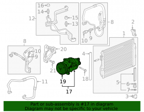Buick Encore 13-19 Air Conditioning Compressor