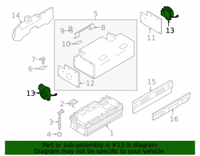 Left cooling fan VVB Audi A6 C8 19-25 MHEV 48V