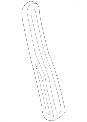 Left center pillar trim strap VW Beetle 12-17