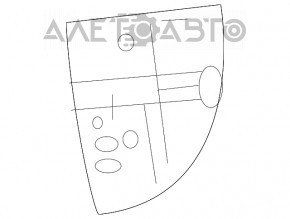Control buttons on the back of the steering wheel left Jeep Compass 17-