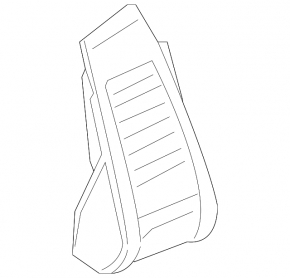 Left air duct for Nissan Murano z50 03-05