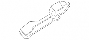 Front Left Door Handle Mechanism Nissan Versa Note 13-19