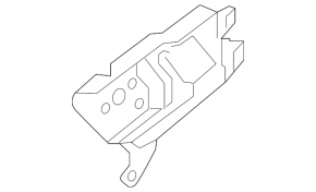 Inner front left door handle for a 1995 Hyundai Sonata (USA)