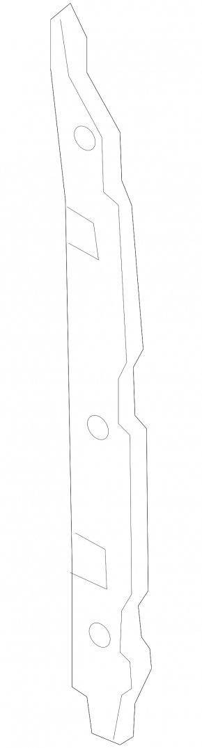 Right door-wing seal for Audi Q3 83A 19-25 plastic, broken