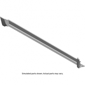 Left threshold Chevrolet Equinox 18- structure with seal