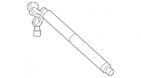 Left tailgate shock absorber Chevrolet Equinox EV 24-26 electric