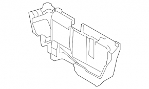Foam plastic for tools Audi Q5 8R 13-16 hybrid