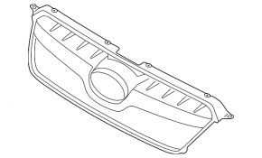 Subaru XV Crosstrek 13-17 radiator grille base