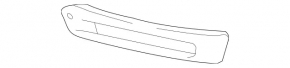 Front bumper grille molding left Mercedes GLS-class X166 13-16 chrome
