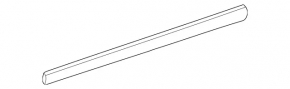 Lower front left door trim with chrome for Mercedes W211