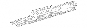 Bottom protection left Mercedes W213 E 17-23