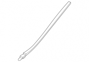 Upper right door opening seal Mercedes EQS-class V297 22-25
