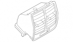 Ford Escape MK3 13-19 Center Console Air Vent Scratch