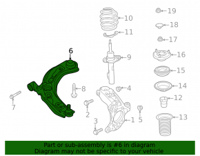 Lower control arm front right Mazda CX-30 20-
