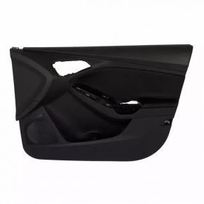 Door trim panel, front right, Ford Focus mk3 11-18, black, dirty