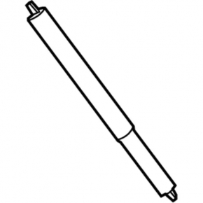 Lincoln MKC 19 right tailgate shock absorber, electric
