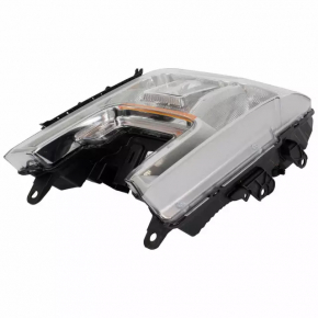 Ford F-150 18-20 right front headlight is bare, halogen, broken mounts, broken housing, cracks in the glass
