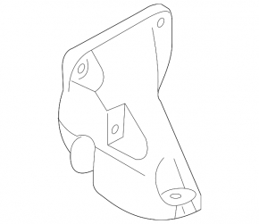 Engine mount bracket left Infiniti G35 4d 06-09 2wd