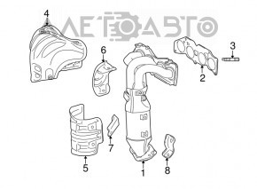 Toyota Highlander 2014-19 2.7 Manifold Guard