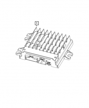 CENTRAL ADAS DECISION CONTROL MODULE Jeep Grand Cherokee WL 21-25