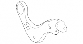 Upper rear left control arm for Toyota Camry 18-24