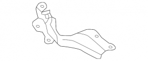 Left hood hinge for Subaru WRX 15-21