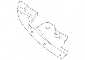 TV cover right Nissan Murano z51 09-14 scratches