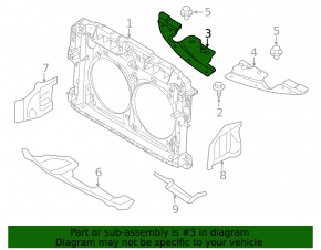 TV cover right Nissan Murano z51 09-14 scratches