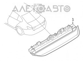 Brake light BMW 3 G20 19-