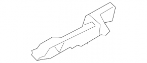 Front left door handle mechanism for Kia Sportage 17-22