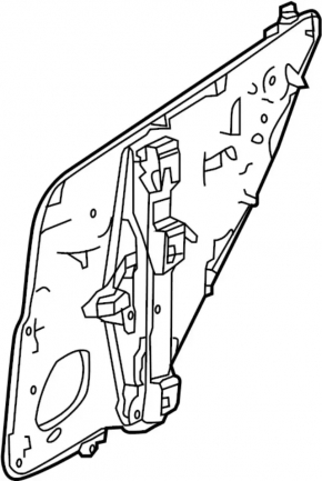 Window lift panel rear left Infiniti QX30 17-