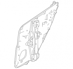 Window lift panel rear left Infiniti QX30 17-