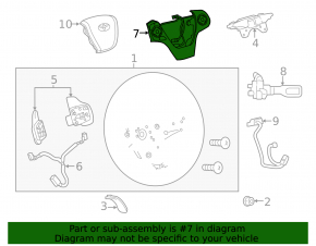 Toyota Avalon 13-18 Steering Wheel Controls Type 2