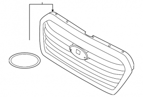 Subaru Ascent 19-22 grille
