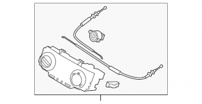 Climate control Hyundai Kona 18-21 without auto, with additional heater
