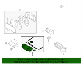 Climate control Hyundai Kona 18-21 without auto, with additional heater