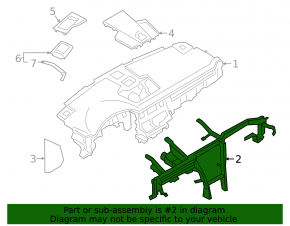 Porsche Cayenne 19-23 Torpedo Reinforcement Pipe