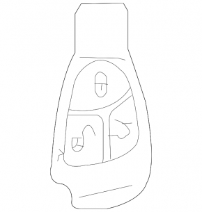 Mercedes GLC 16-19 4 Button Key