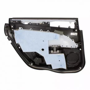 Door trim panel, rear right, Ford Fusion mk5 13-16, black with gray
