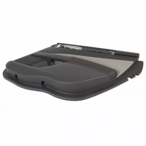 Door trim panel, rear right, Ford Fusion mk5 13-16, black with gray